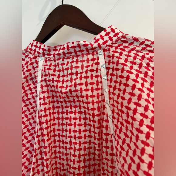 NWT Maria B Luxury Pakistan Red Embroidered Dress Size: Large - Picture 12 of 12